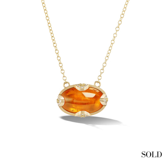 Mandarin Gemma Necklace