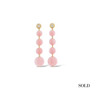 
                  
                    Pink Opal Mod Muse Earrings (One-of-a-Kind)
                  
                