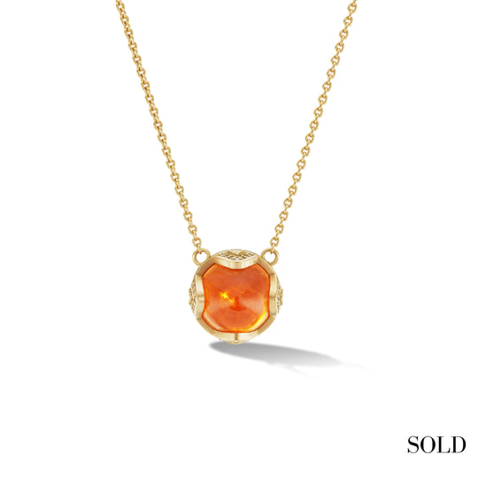 Bullet Mandarin Gemma Necklace