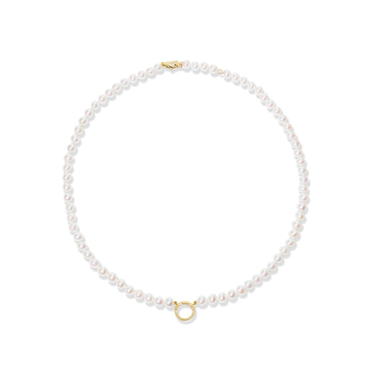 Akoya Pearl Beaded Necklace