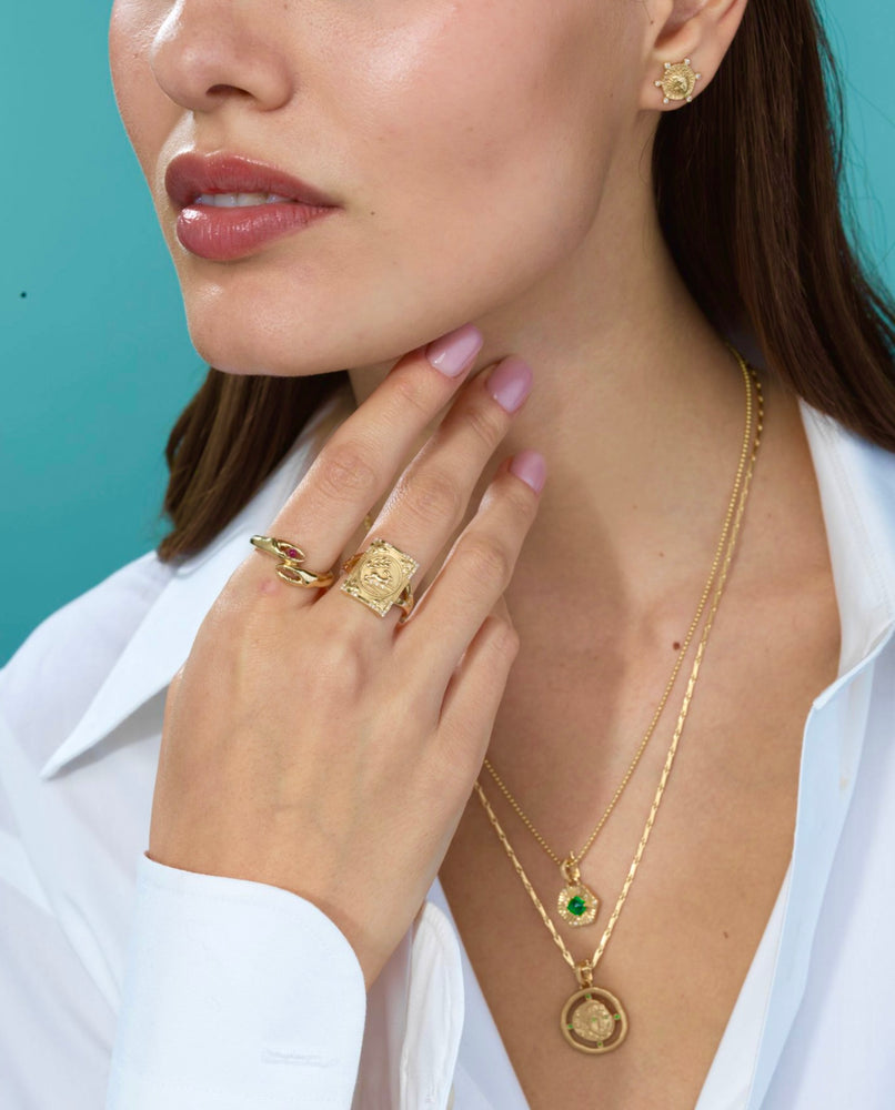 
                  
                    Hare Luck Charm Ring
                  
                