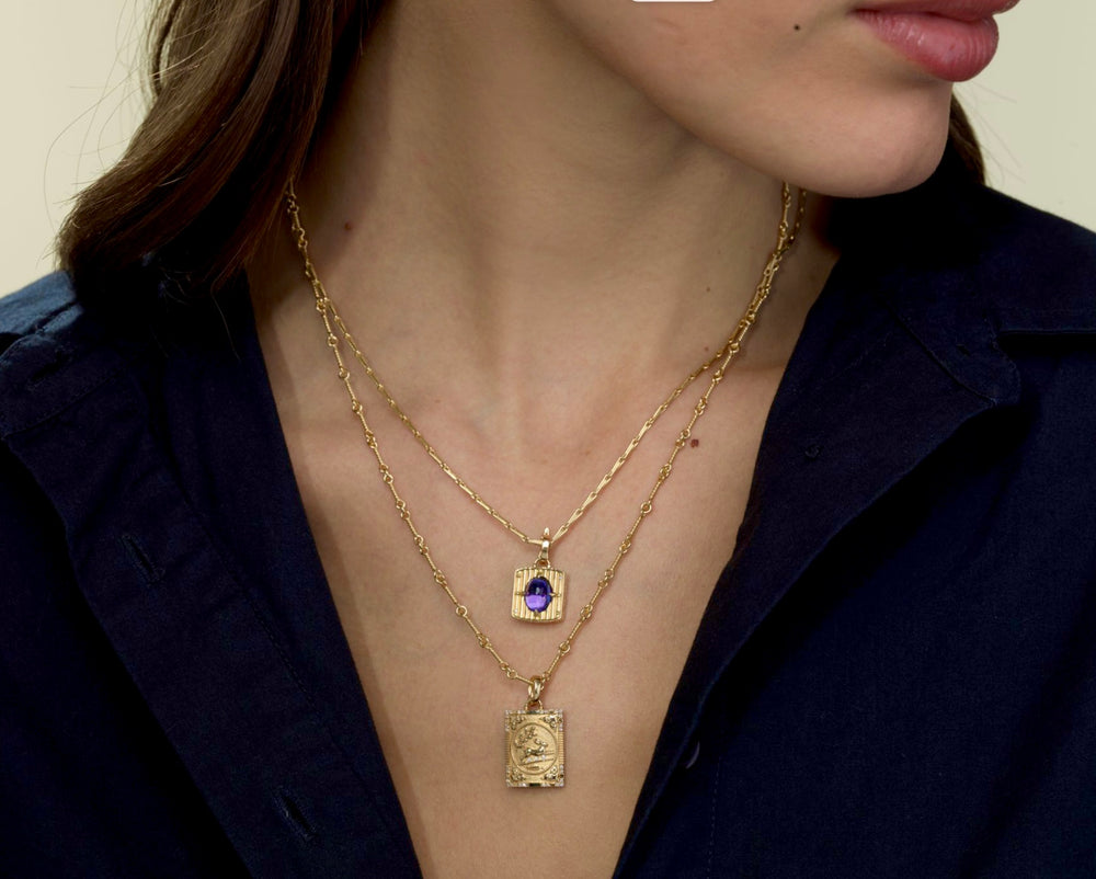 
                  
                    Hare Luck Charm Necklace
                  
                