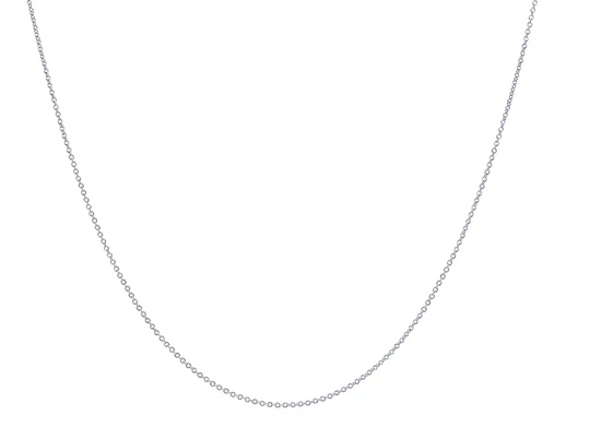 Slender Cable Chain — Platinum