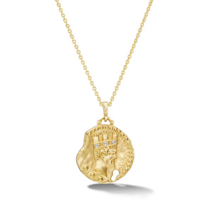 
                  
                    Naval Crown Coin Necklace
                  
                