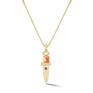 
                  
                    Gladius Sword Amulet Necklace
                  
                