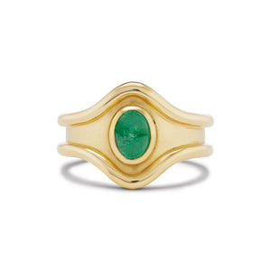 
                  
                    Shelter Island Ring in Emerald
                  
                