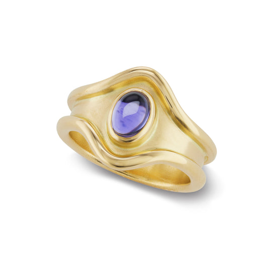 Shelter Island Ring in Iolite