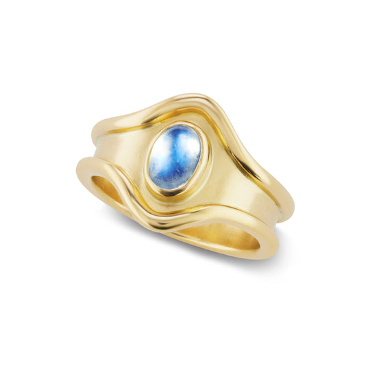 Shelter Island Ring in Moonstone